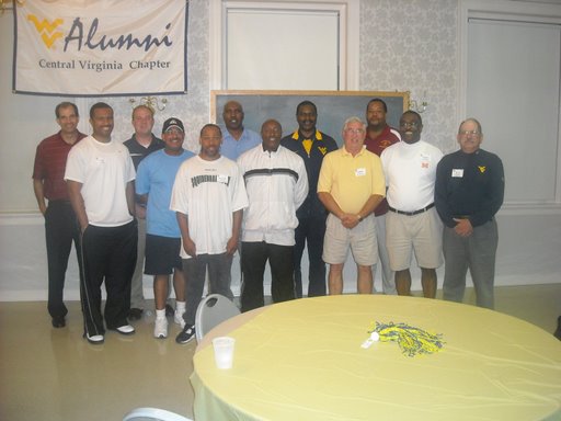 WVU Central Virginia chapter members together